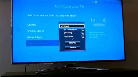 samsung tv default channel setting.